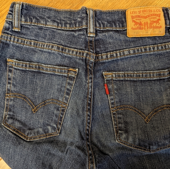 28X28 Levi 511 (16R) jeans - Picture 3 of 6
